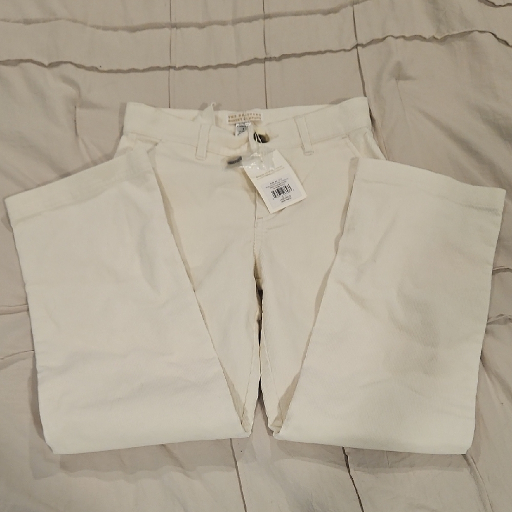 The Beaufort Bonnet Company Cream Corduroy Pants